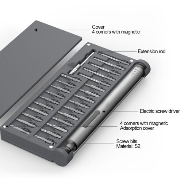 Plexa Multifunction Precision Electric Driver Tool Set - Image 3