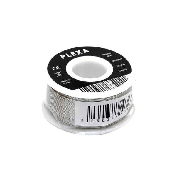 Plexa Solder 0.8mm Diameter 100g