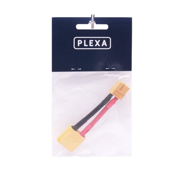 Plexa XT60 Female to XT90 Male 5cm 12AWG Cable - Image 2