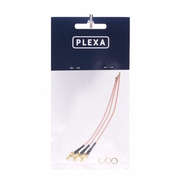 Plexa SMA Female to uFL Connector 120mm (3 pack) - Image 2