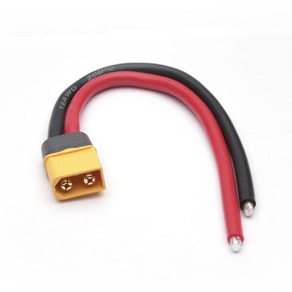 Plexa XT60 Male 12AWG 150mm Cable