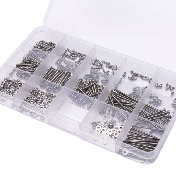 Plexa M2 Torx 304 Stainless Steel Button Bolts, Nut and Washer Assorted Kit (400 pack) - Image 2