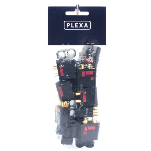 Plexa QS8 Female and Male Connectors with Sheath (pack of 10) - Image 2