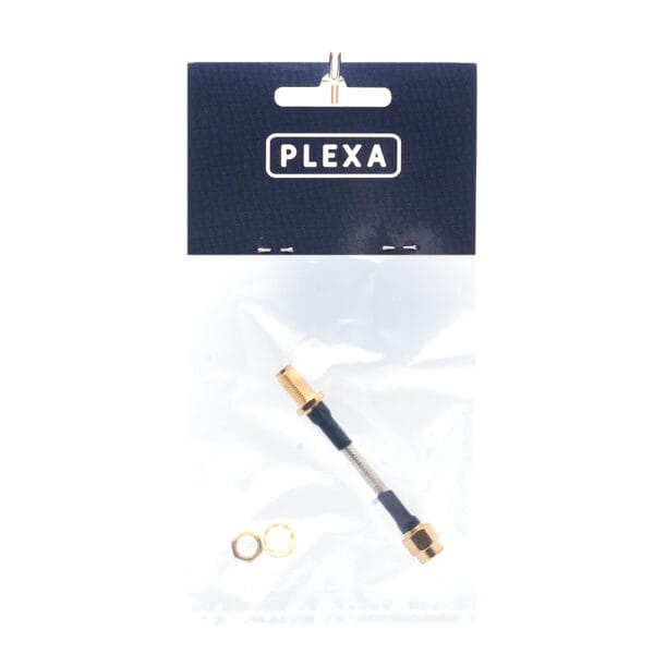 Plexa RP-SMA male to RP-SMA female 5cm with Semi Rigid Cable - Image 2