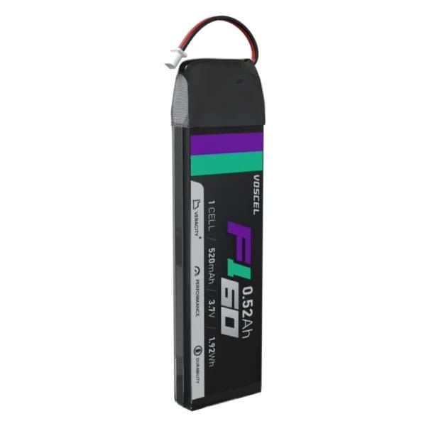 Voscel F160 520mAh 1S 60C 3.7V 1.92Wh Battery with BT2.0